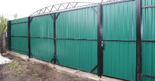 Купить ворота из профнастила Климовск, цена от 4069 руб.