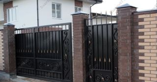 Купить распашные ворота кованные Климовск, цена от 4790 руб.