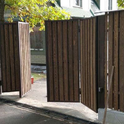Купите и Закажите Ворота Гармошка: Лучшая Цена от 47020 руб, Установка под Ключ и Доставка в Климовске и по Области