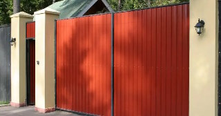 Купить ворота из профнастила Климовск, цена от 4069 руб.